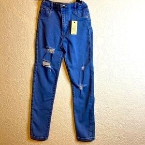 RIVER island, Molly cut, adjustable waist, distress, jagging’s 9